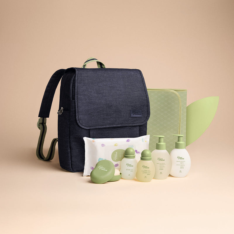 Presente Natura Papai e Bebê com Mochila (7 produtos)